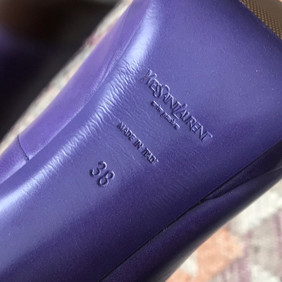 YSL Tribtoo Purple Pumps - Picture 3 of 5